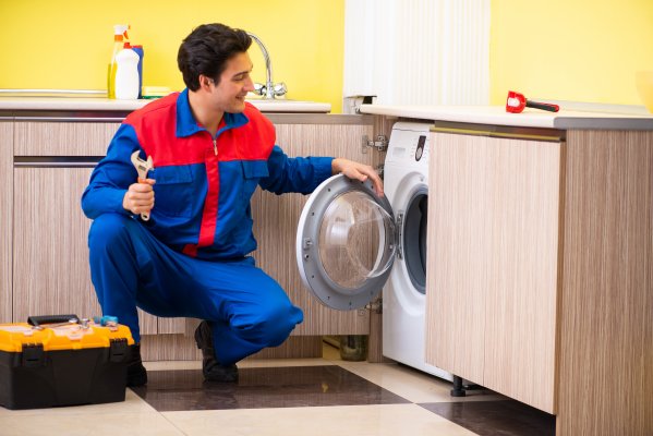 Installing a washing machine